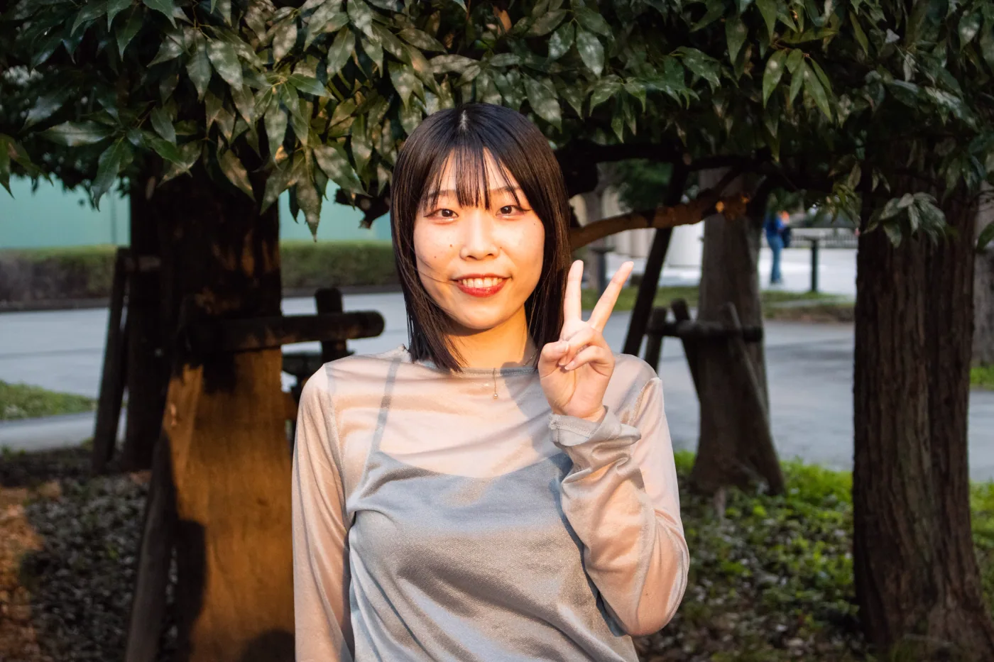 泉のポートレート