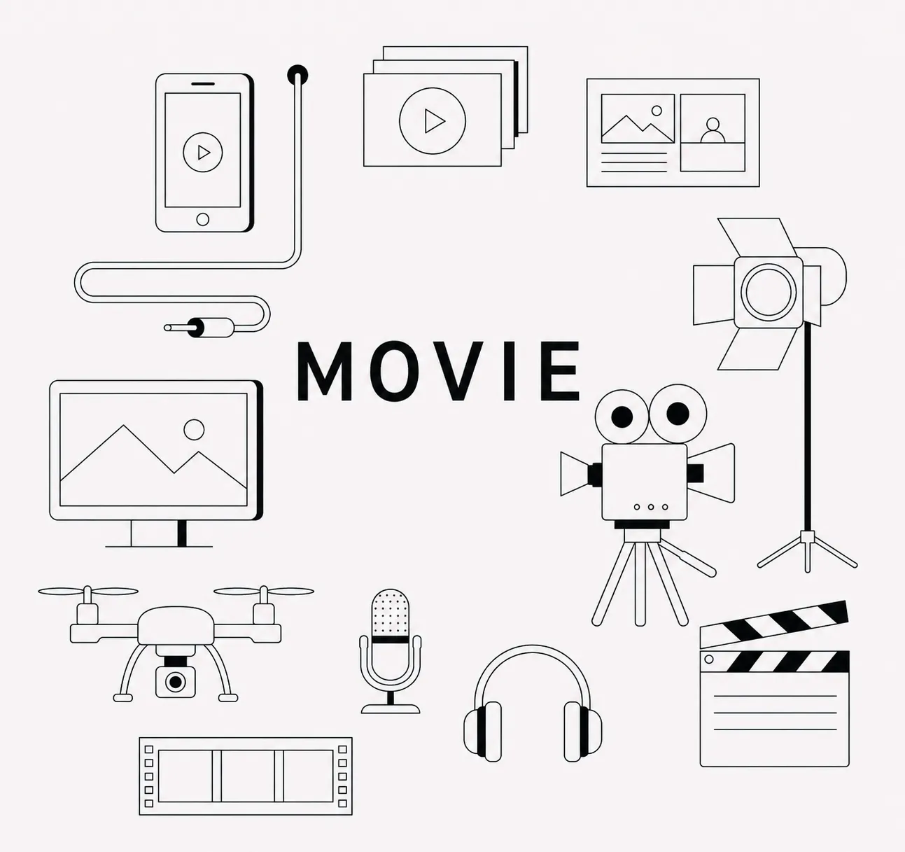 動画制作のイメージ